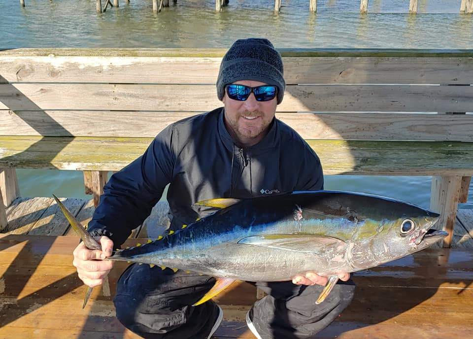 A large yellowfin tuna caught in SC