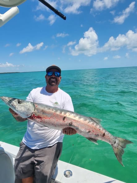 Great barracuda caught fishing in Key Largo FL waters
