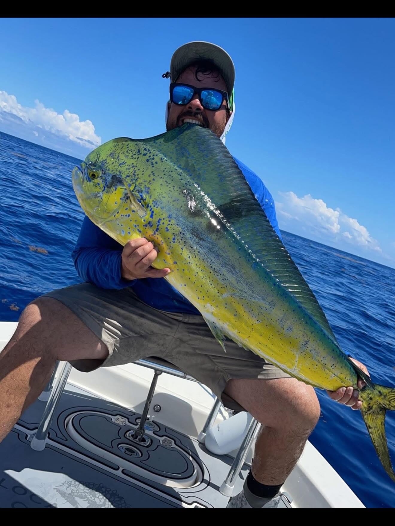 Mahi mahi catch from fishing trip in Key Largo FL waters