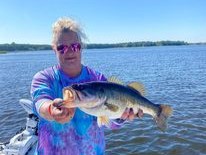 Successful catch of a Brook Trout in Palm Harbor