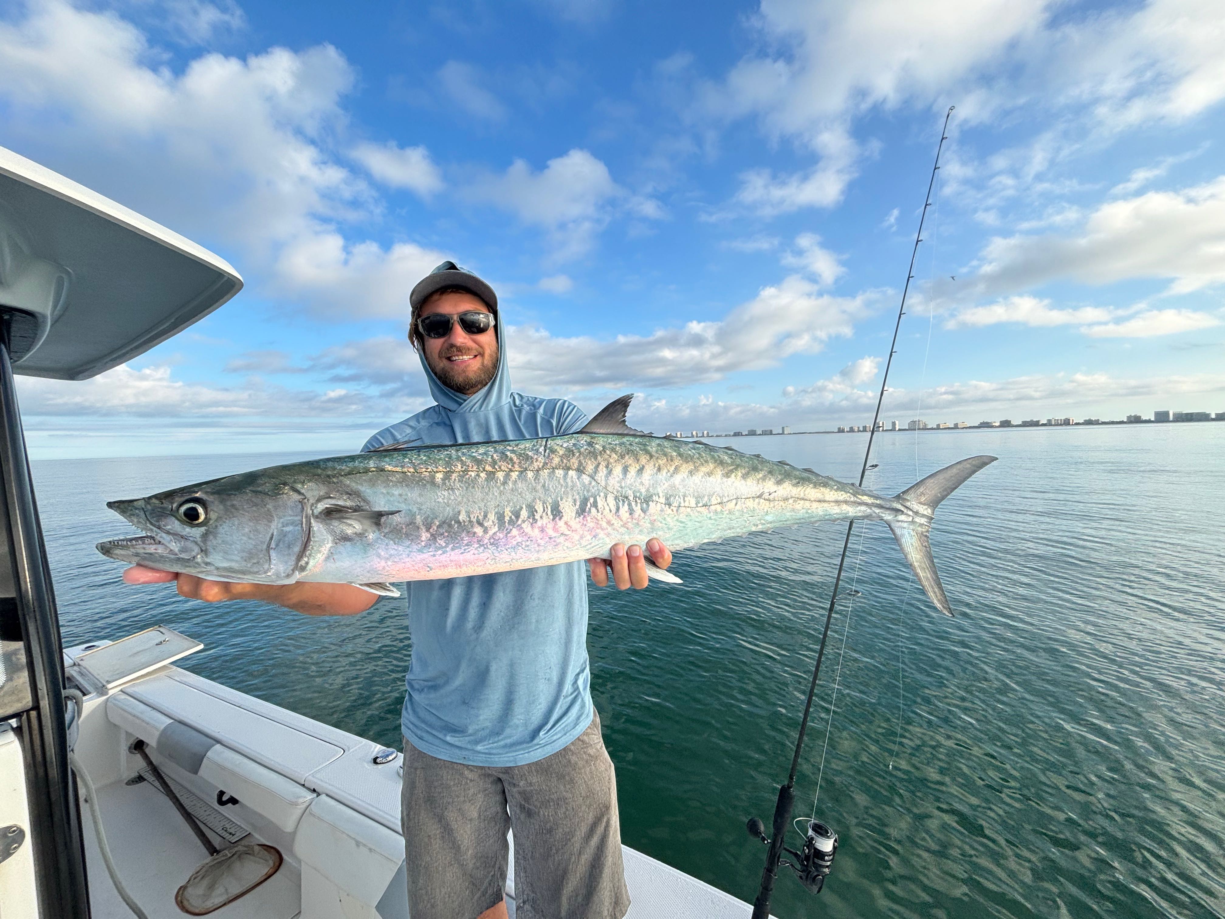 Angler with fishing gear enjoying the outdoors in FL
