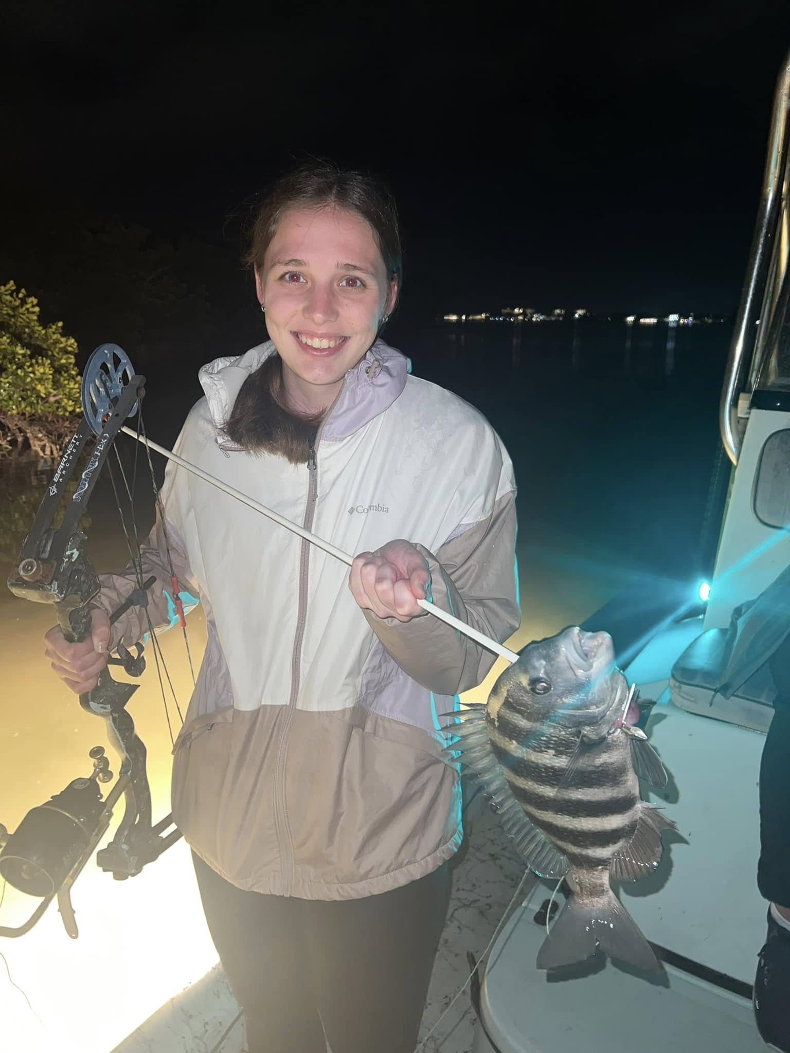 Sheepshead fish caught while fishing in FL