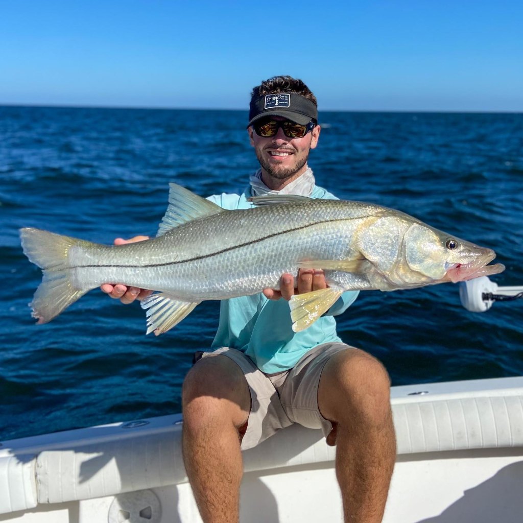 A lone 35-inch snook fish caught in FL