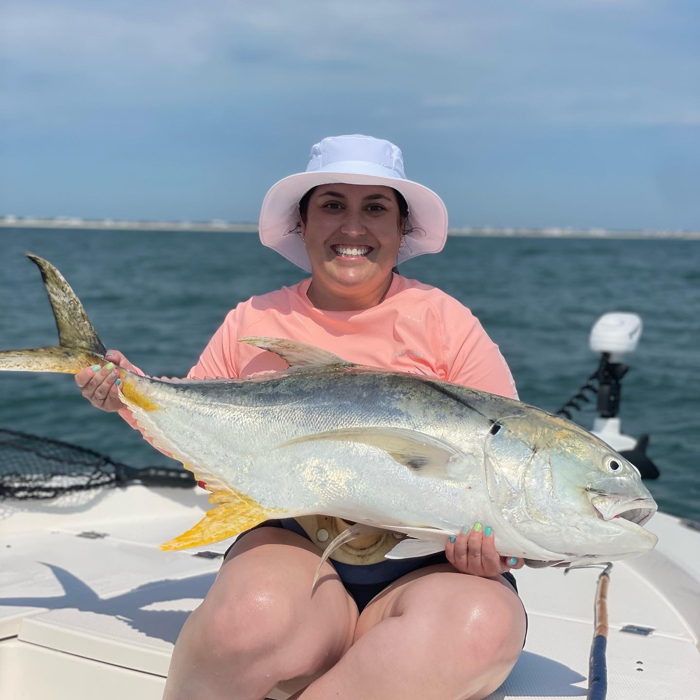 Crevalle Jack, a 29-inch fish, caught in FL