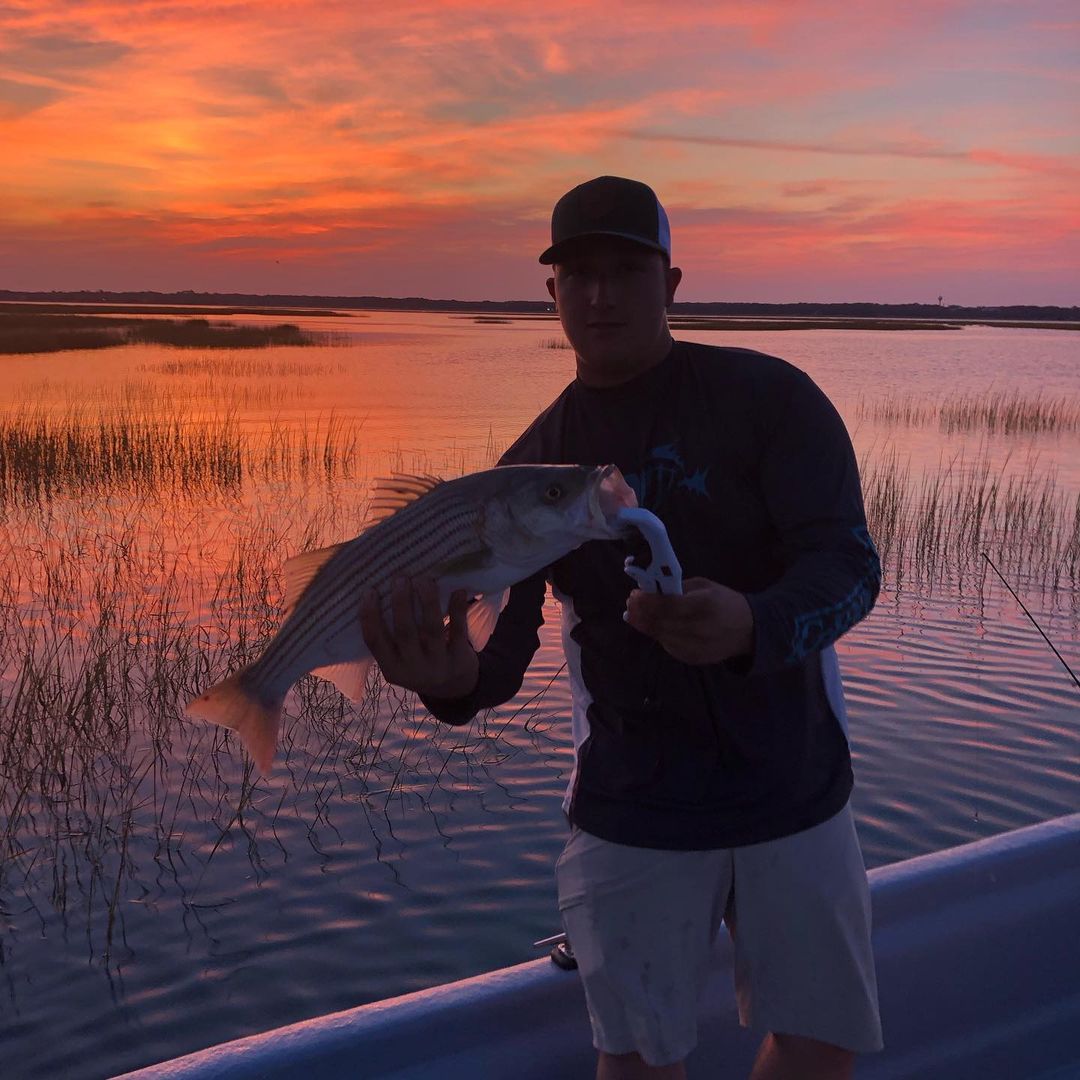 Striped bass caught in Absecon