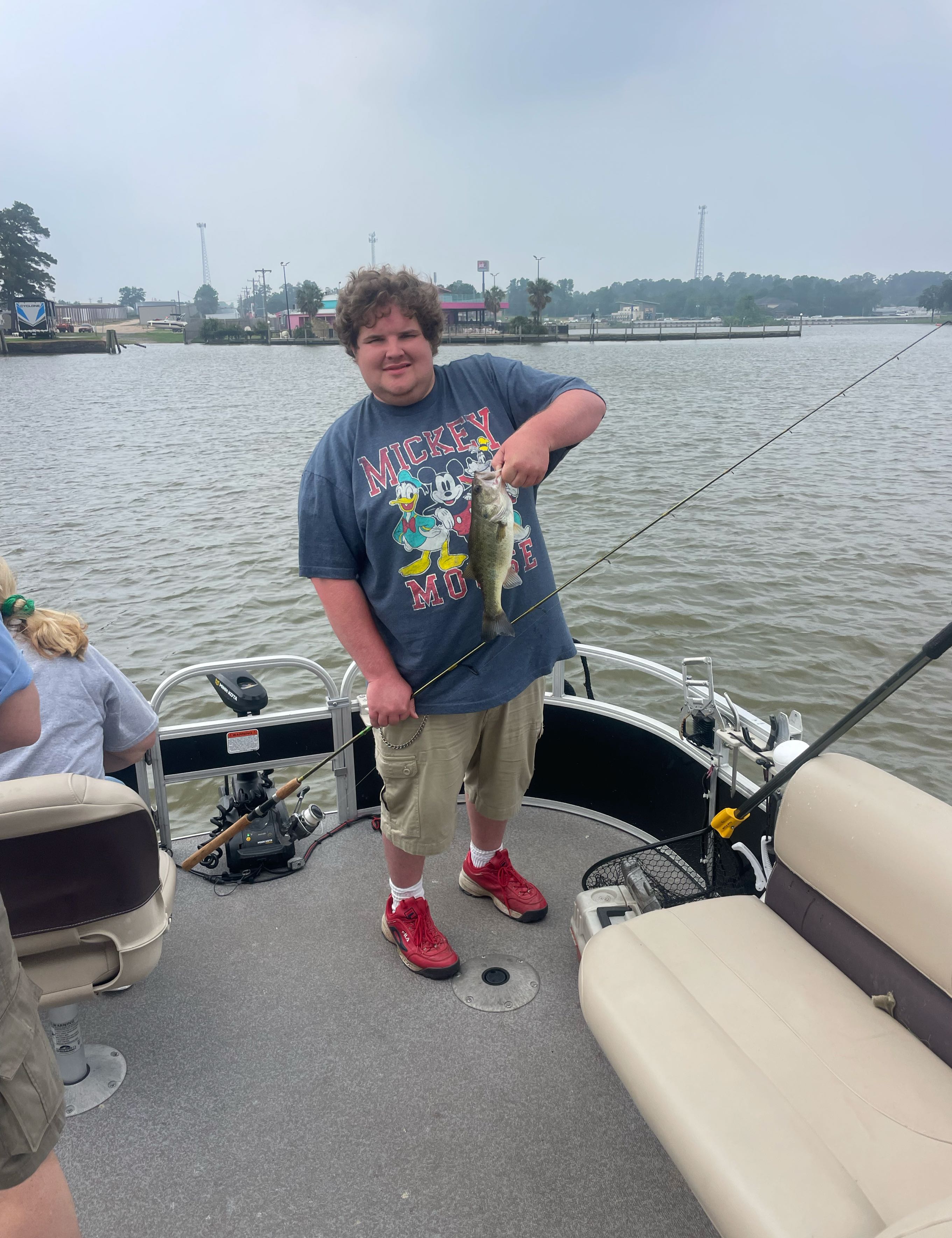 Catching a Florida Bass in Conroe