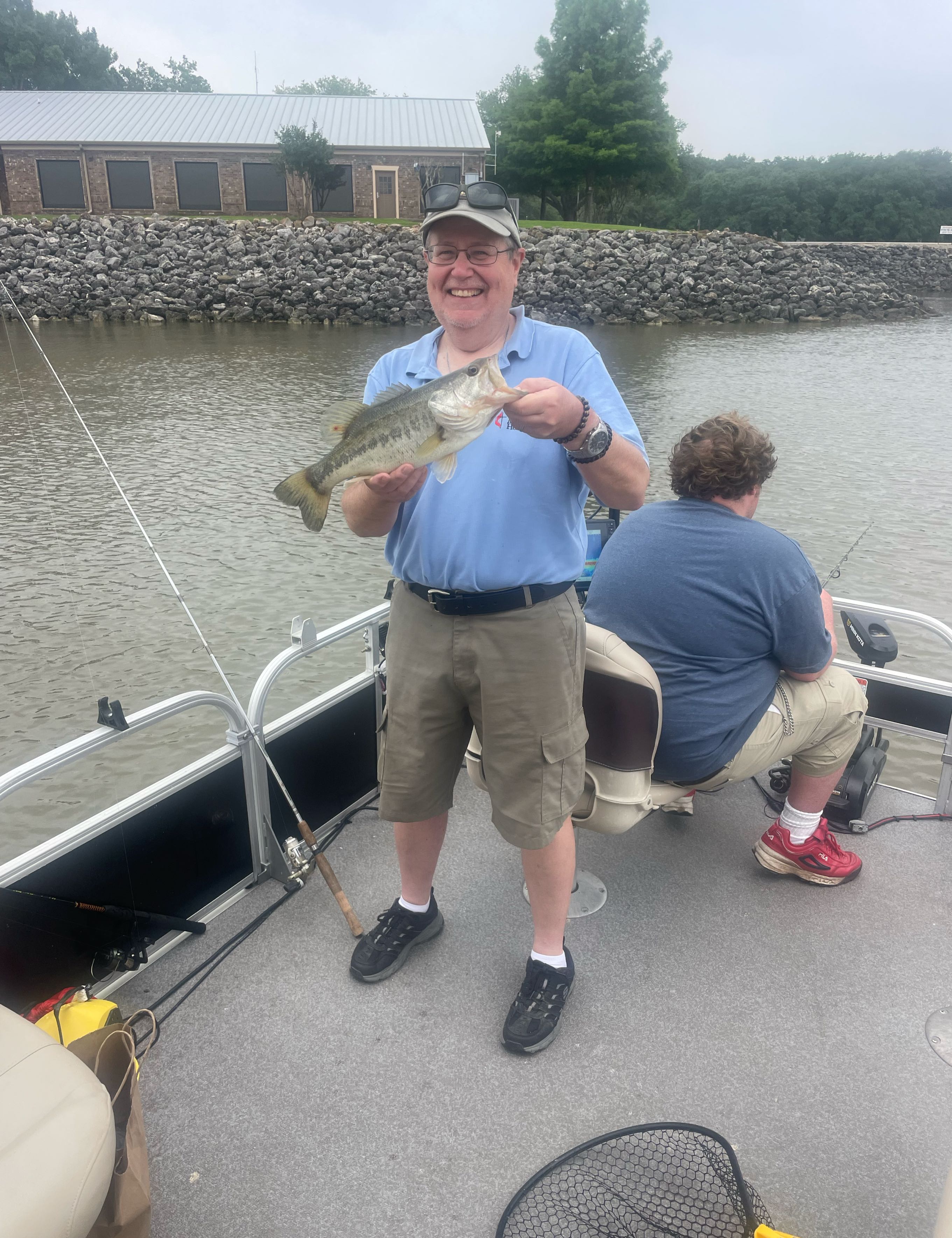 Largemouth bass caught in TX