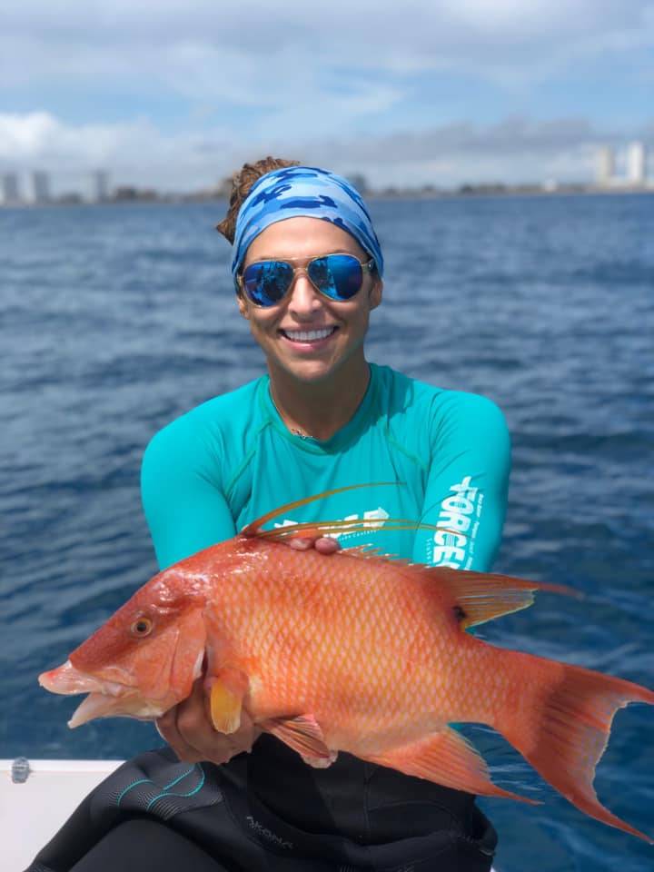 Hogfish, 21 inches, caught in FL