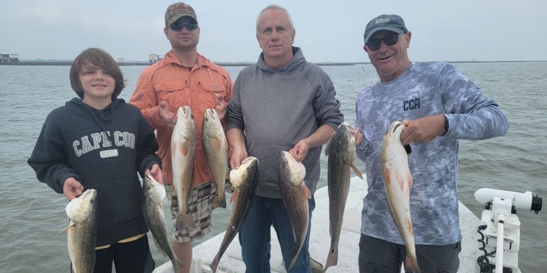 7 fishing at Port O'Connor
