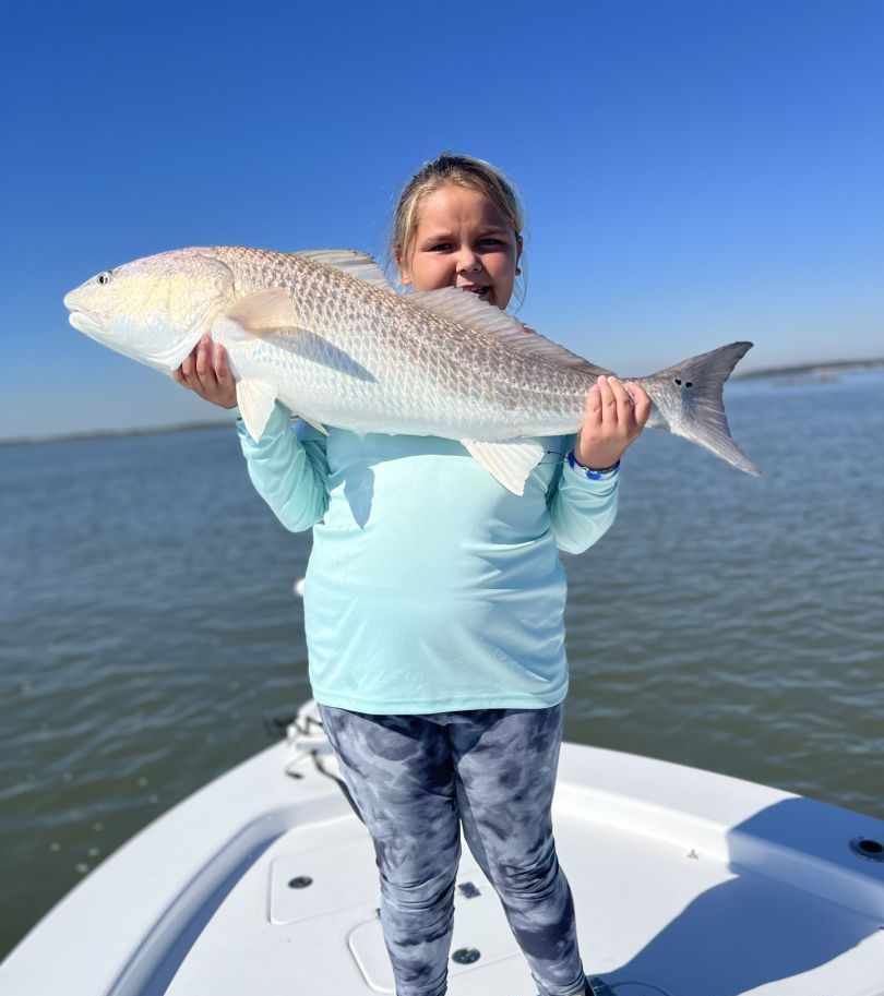 Redfish, 26 inches, caught in GA