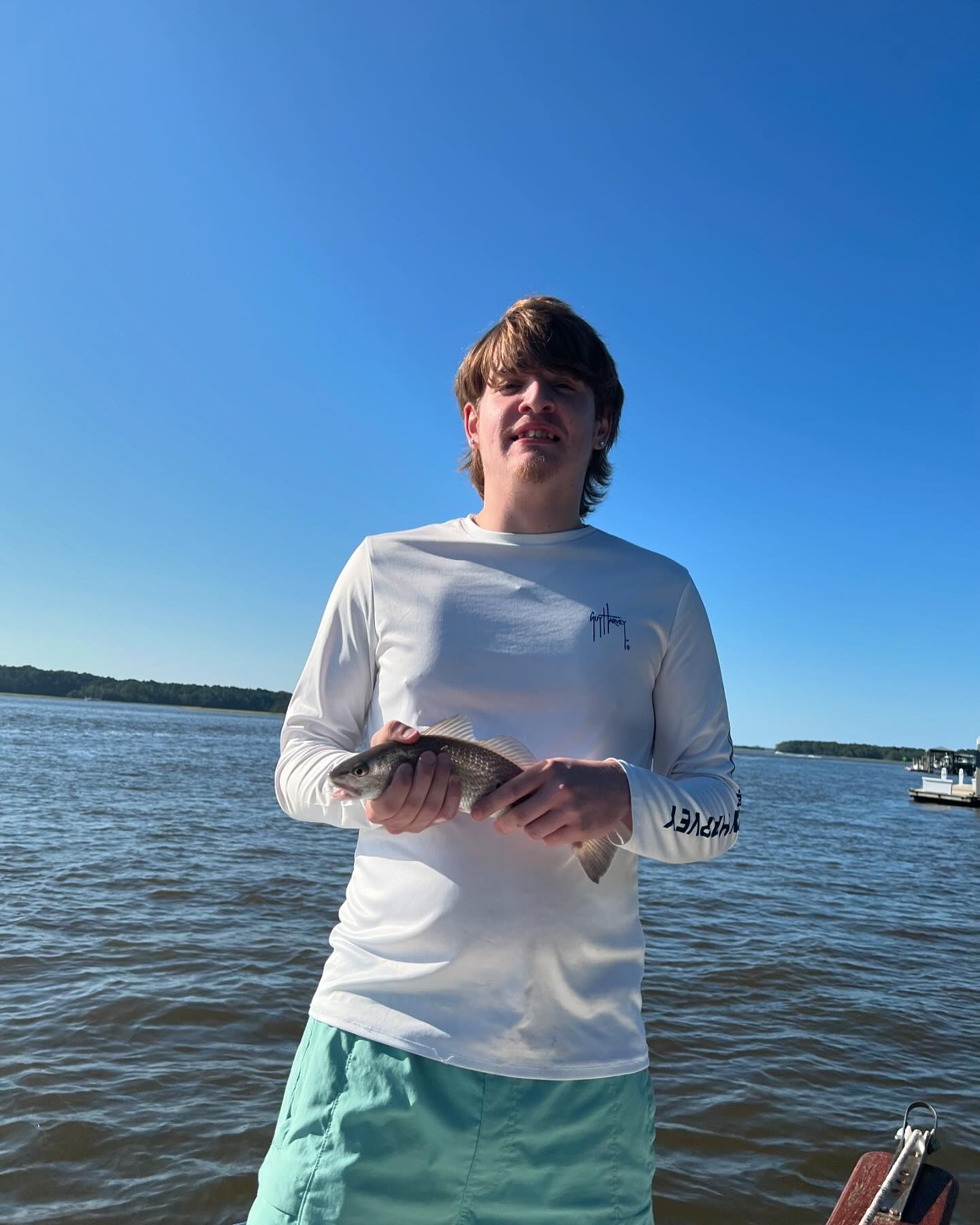 Successful angler catches a 7-inch fish in SC