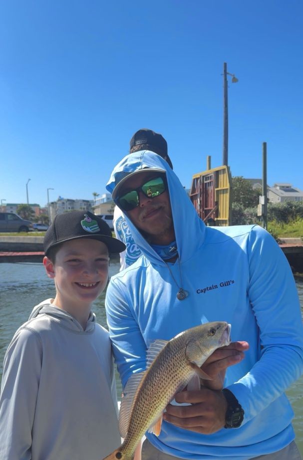 Redfish caught during fishing trip in Indian Shores FL