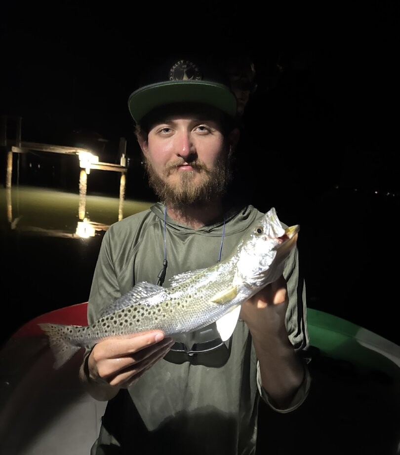Speckled trout catch from Indian Shores FL fishing trip