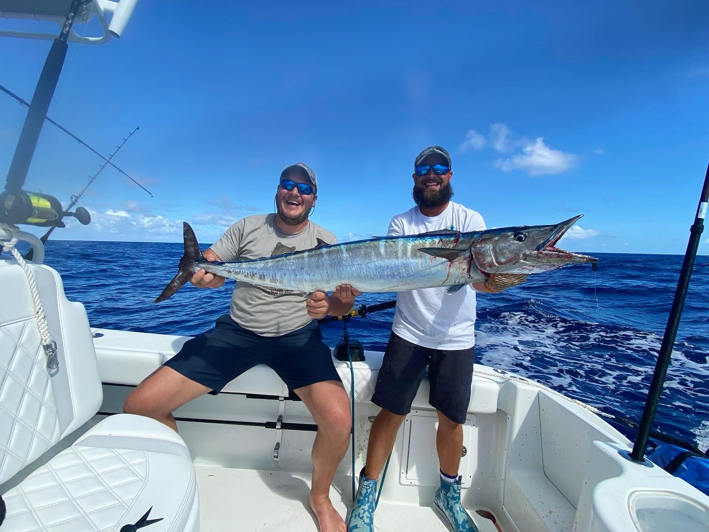 6 hour St. Croix offshore fishing boat targeting mahi mahi, tuna, wahoo in Caribbean waters