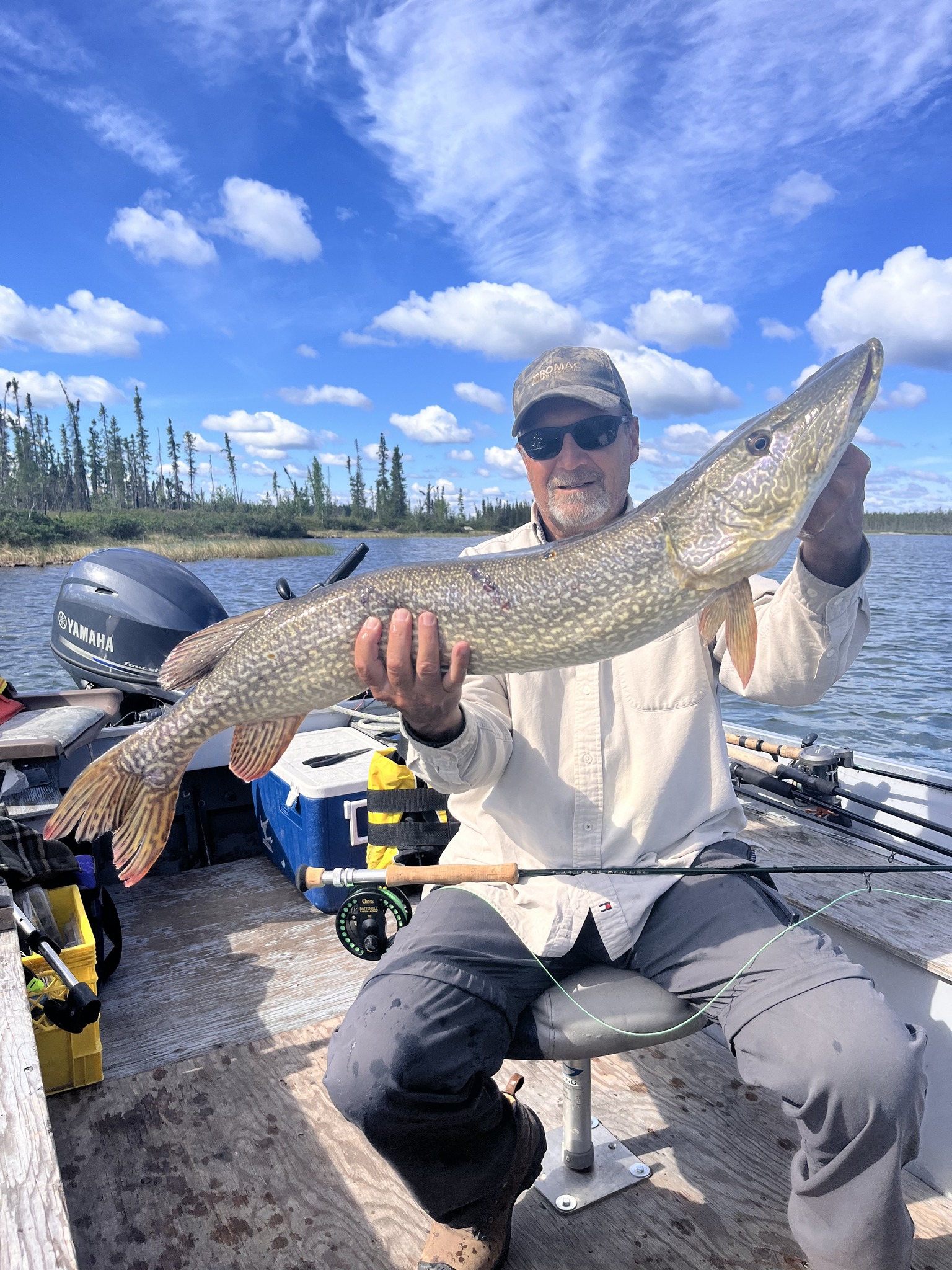 A lone angler fishing in the NT region