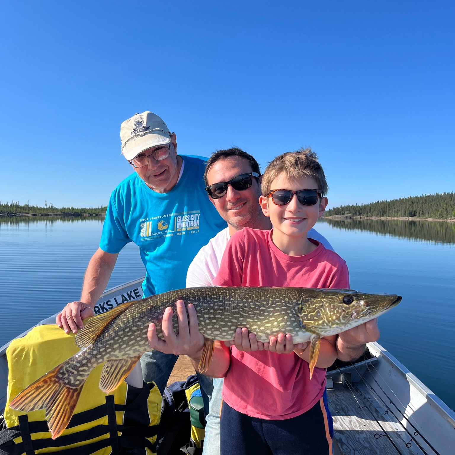 northern pike fishing tours in unknown location