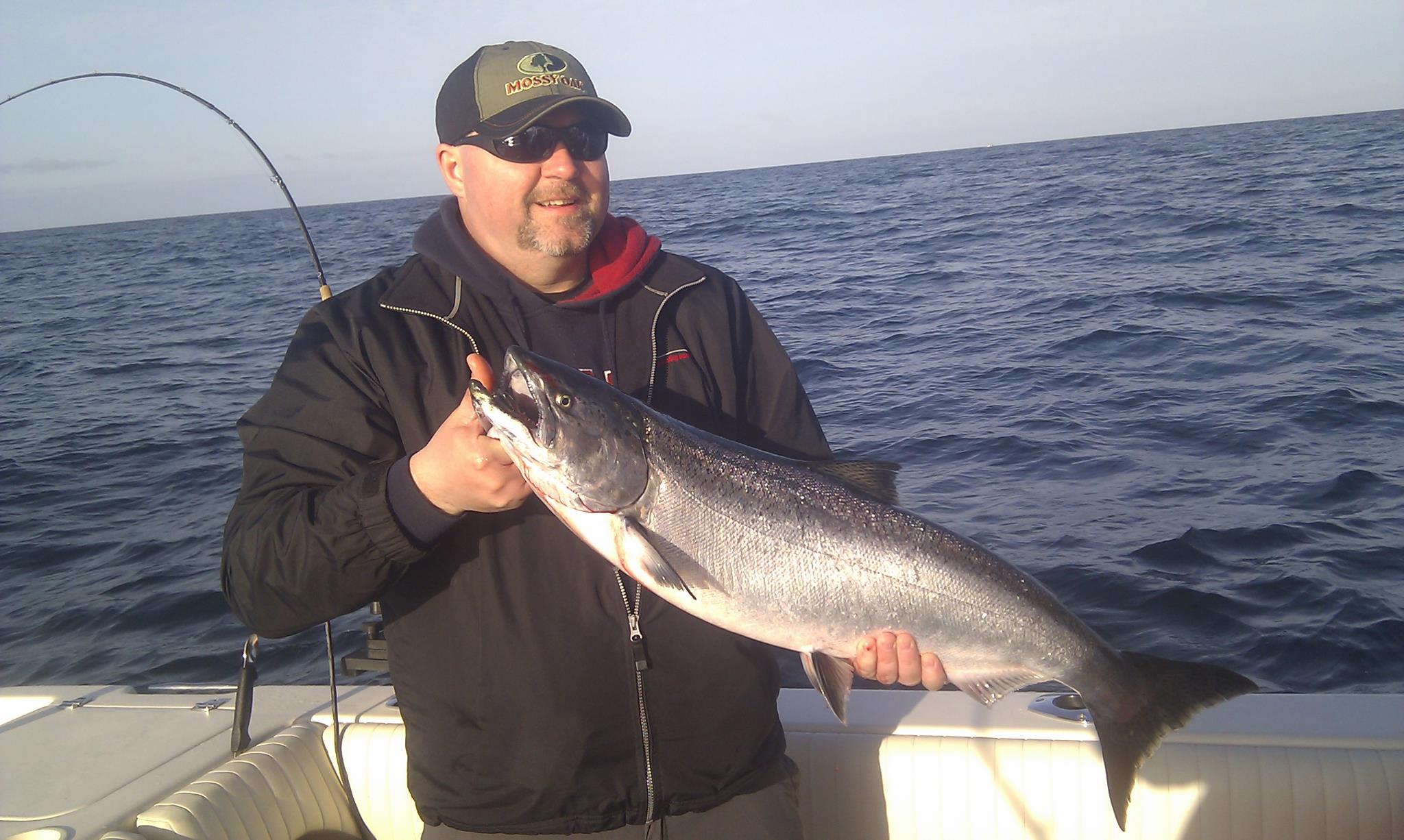 Chinook salmon caught in BC