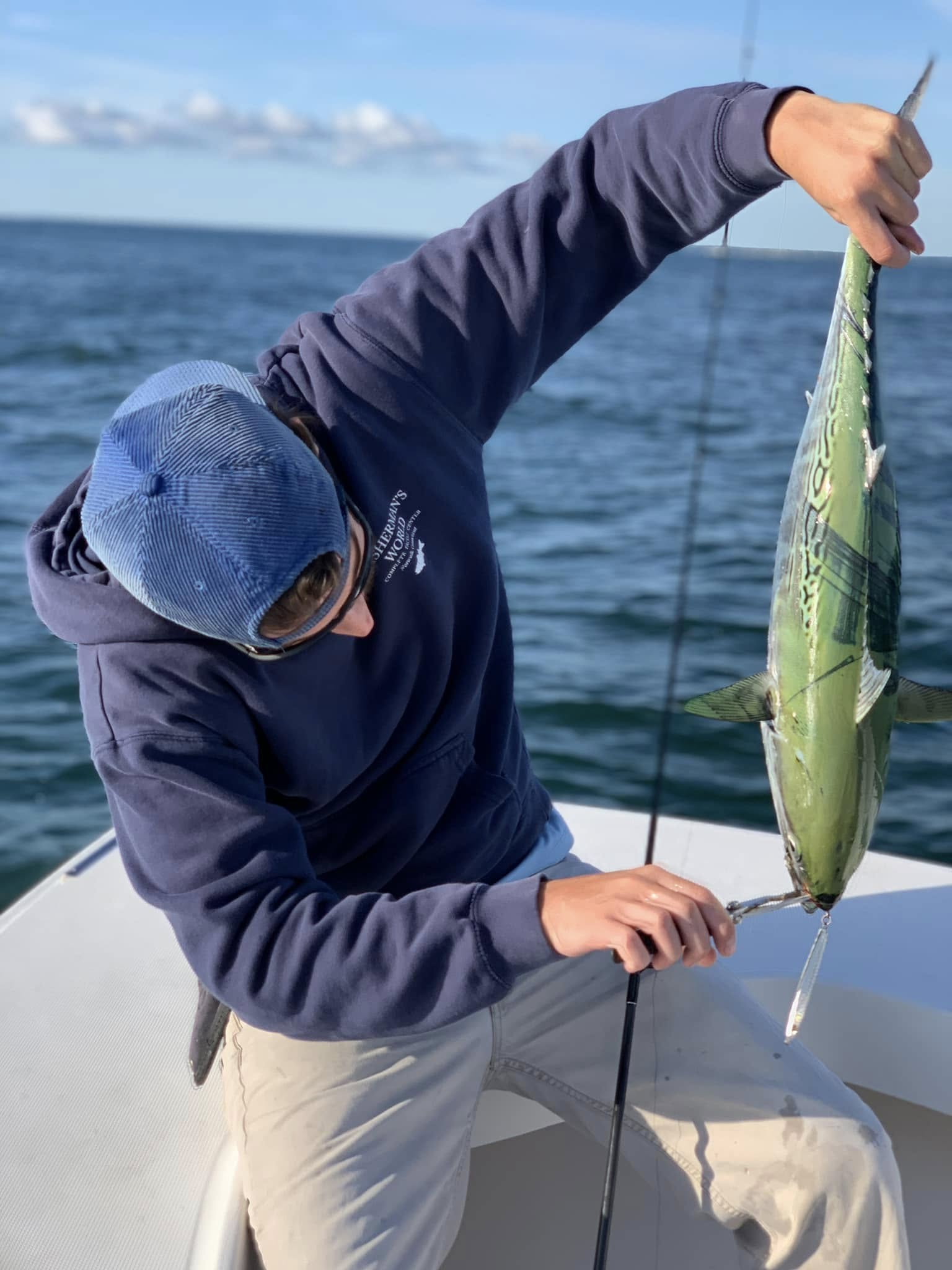 Fishing for Atlantic Bonito in Fairfield