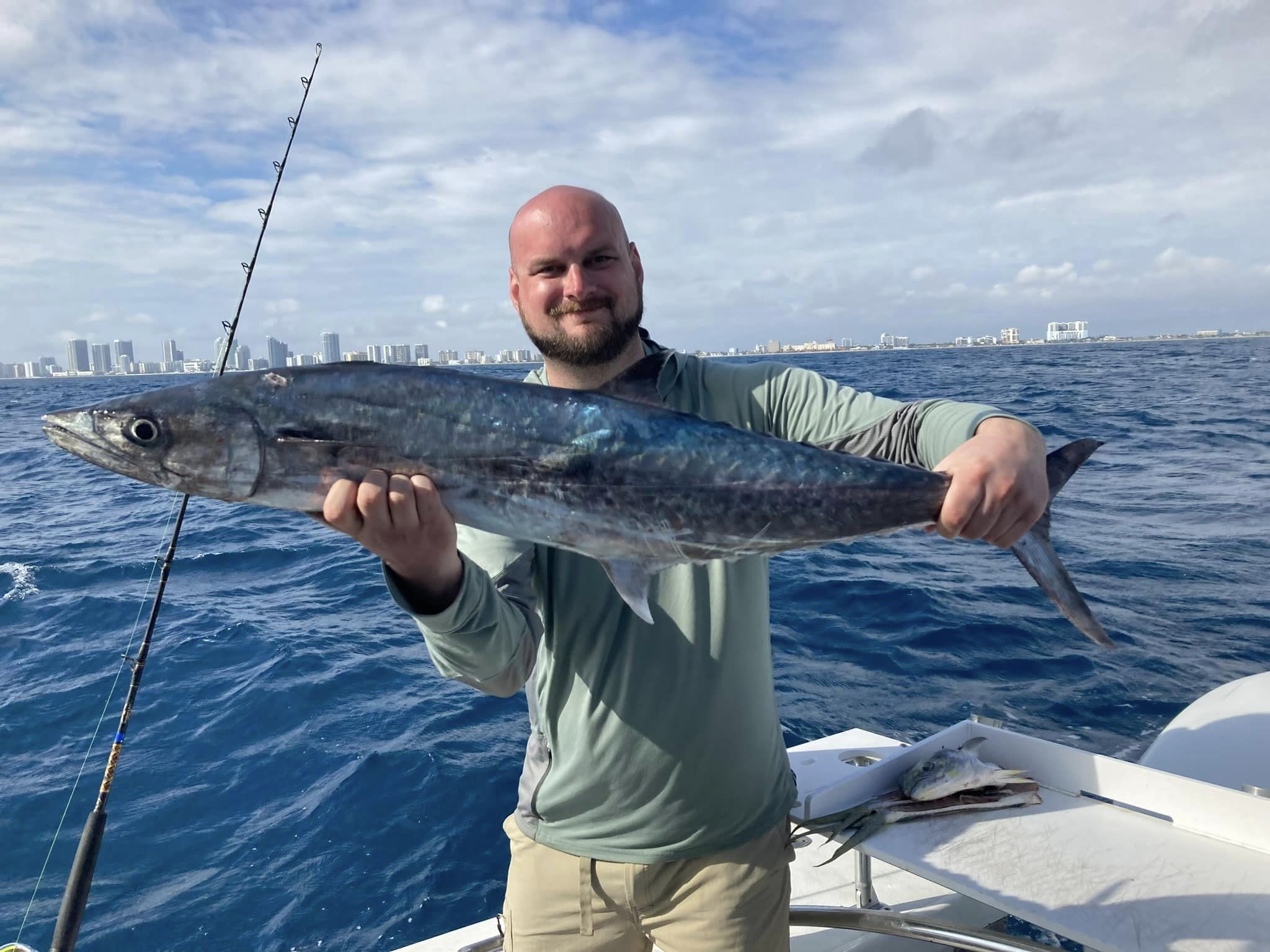A person fishing in FL