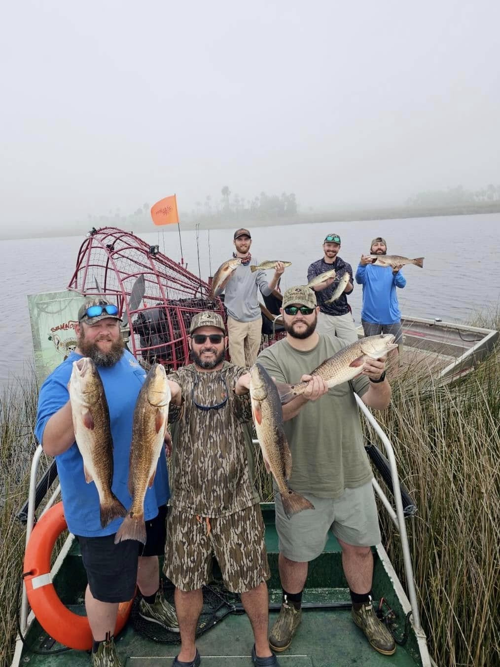 Three redfish caught in FL