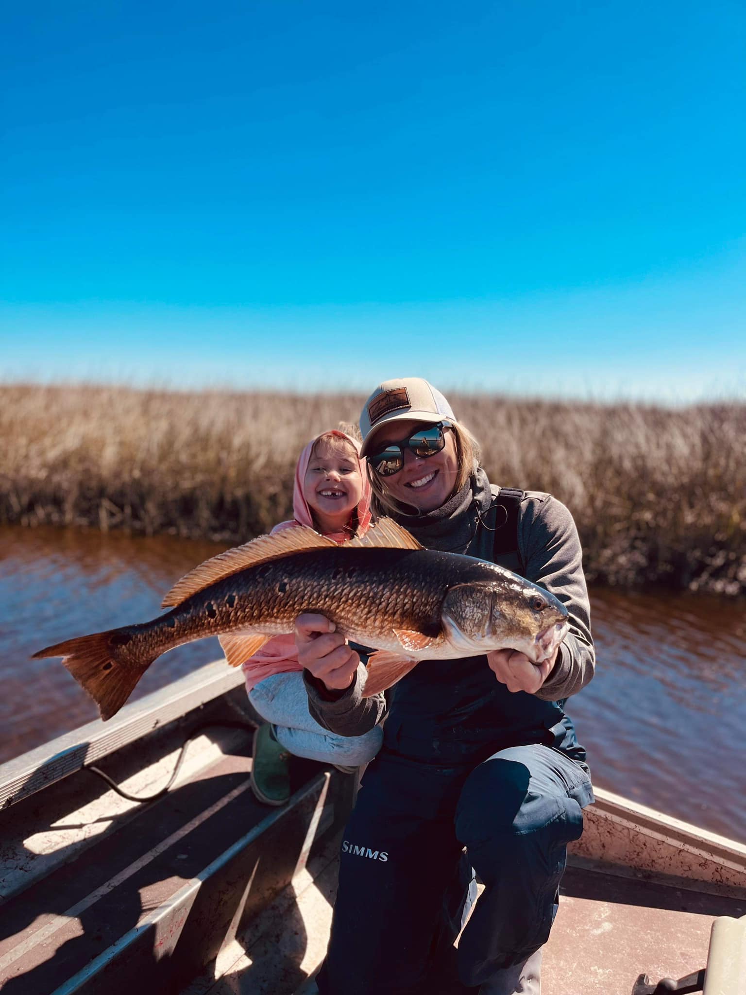 A big redfish caught in FL