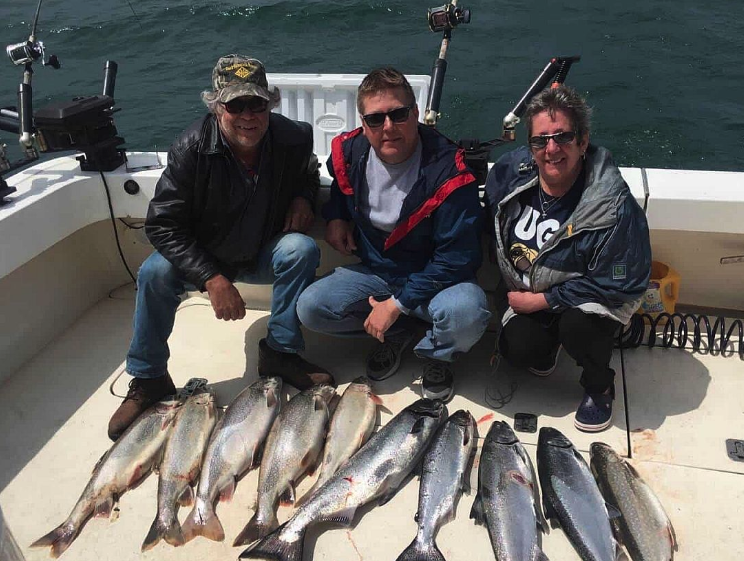 Lake Ontario Fishing Charter - 2 Days, And 2 Nights Lodging,Or Single Day Trips 