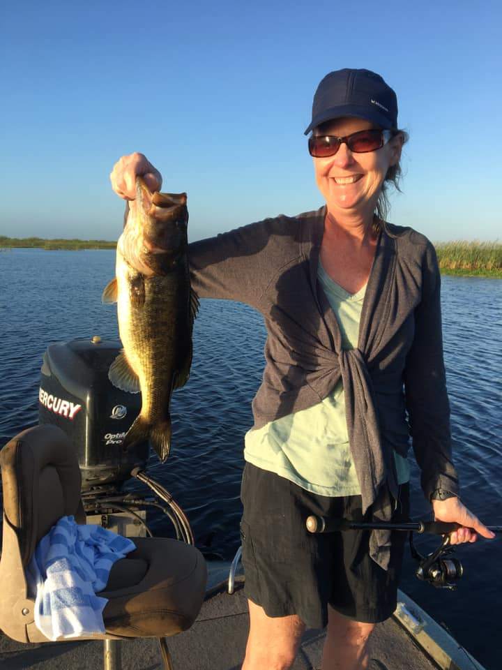 One 17-inch fish caught in Okeechobee