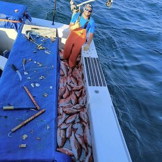 Lone angler fishing in Destin
