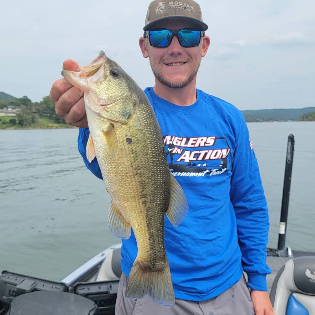 A Largemouth Bass caught while fishing in MO