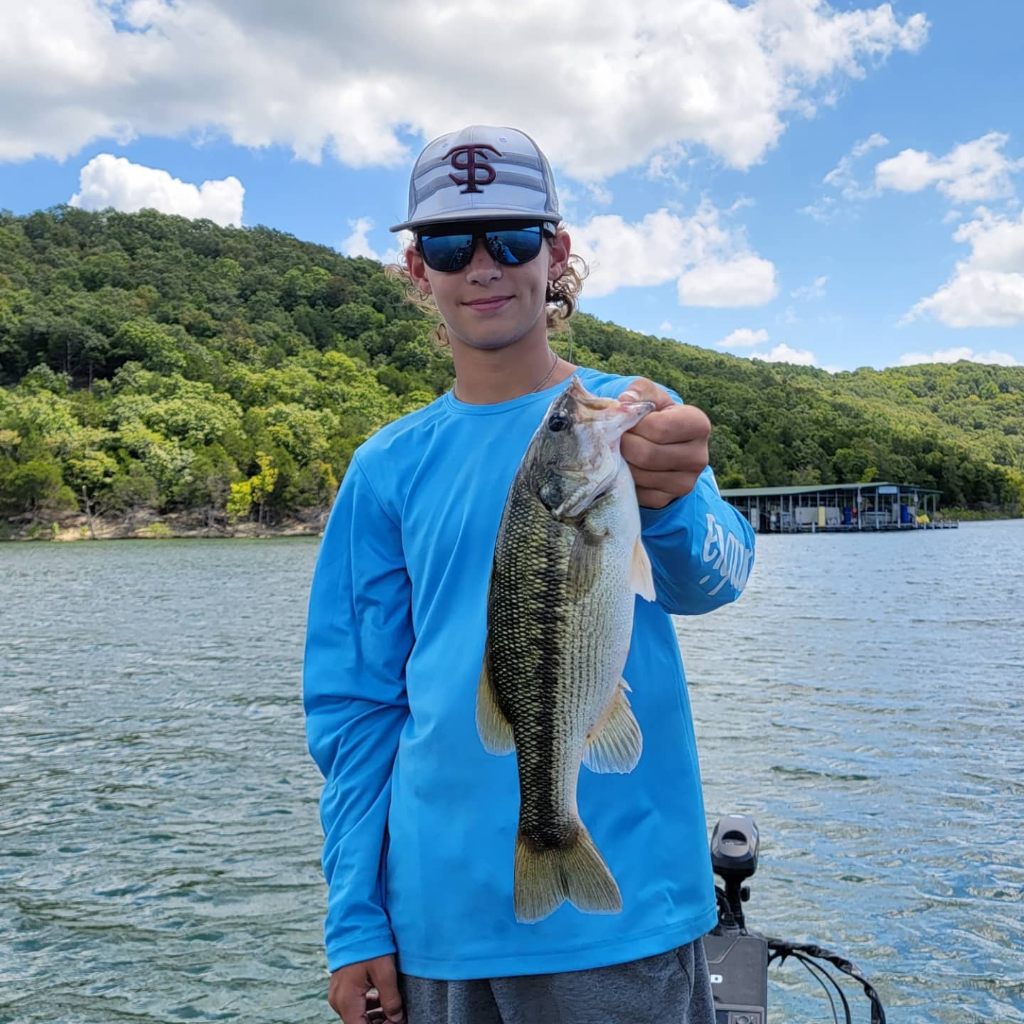 Largemouth Bass caught by angler in Nixa