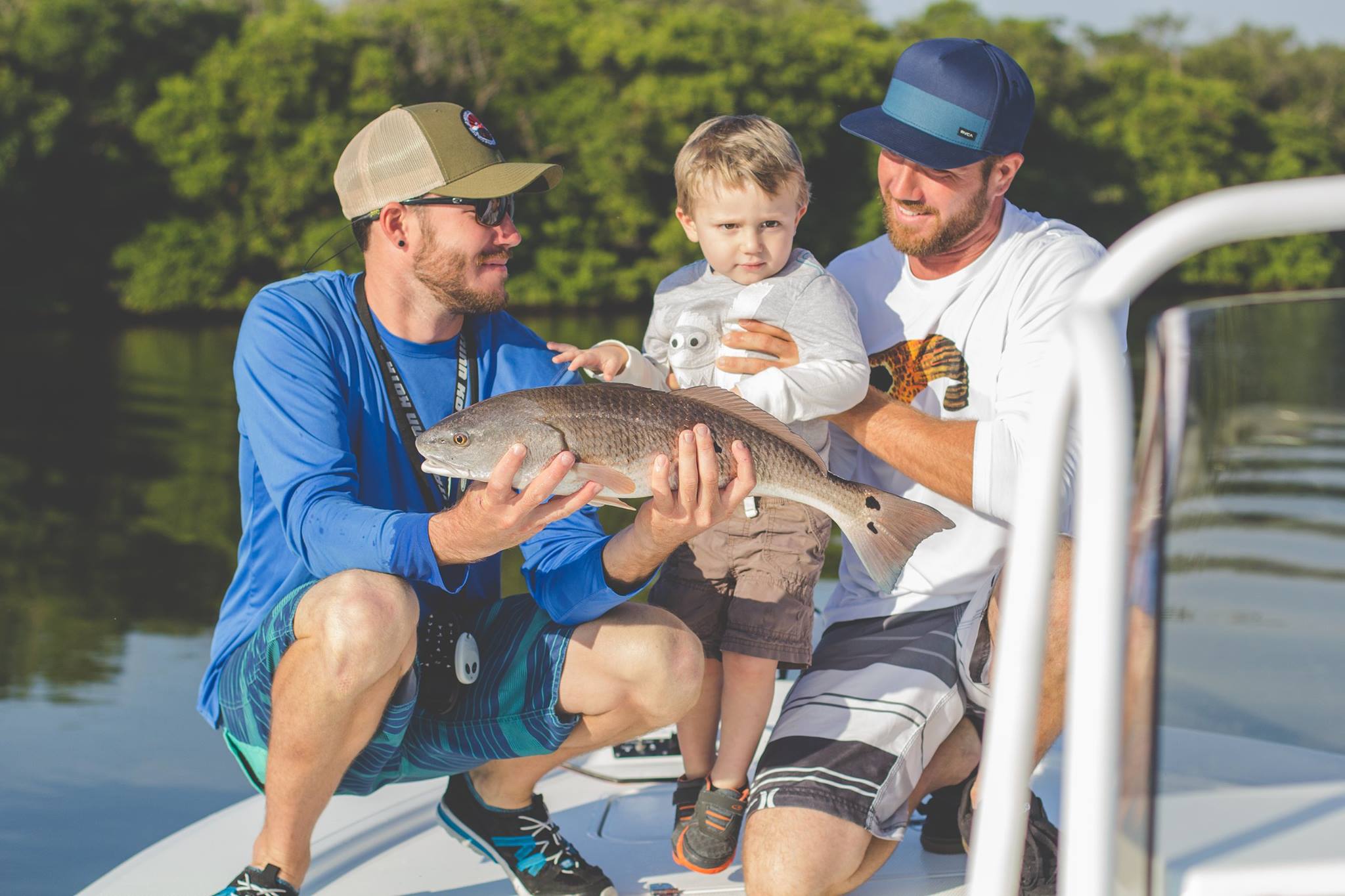 Redfish caught in Clearwater