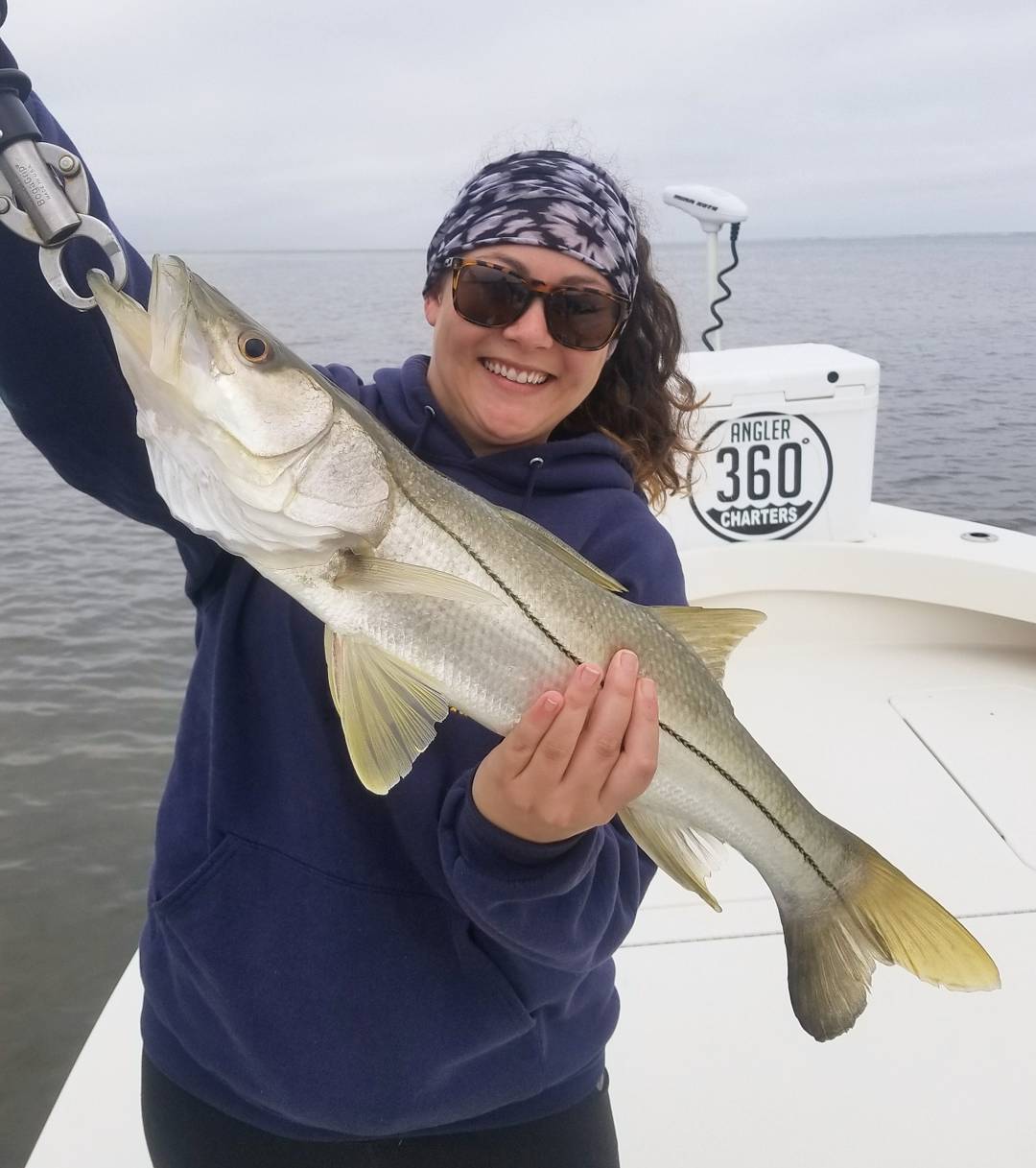 Snook fish caught in Clearwater