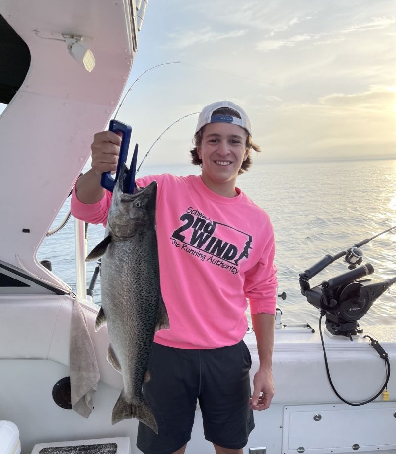 One angler with big 26-inch fish caught in MI