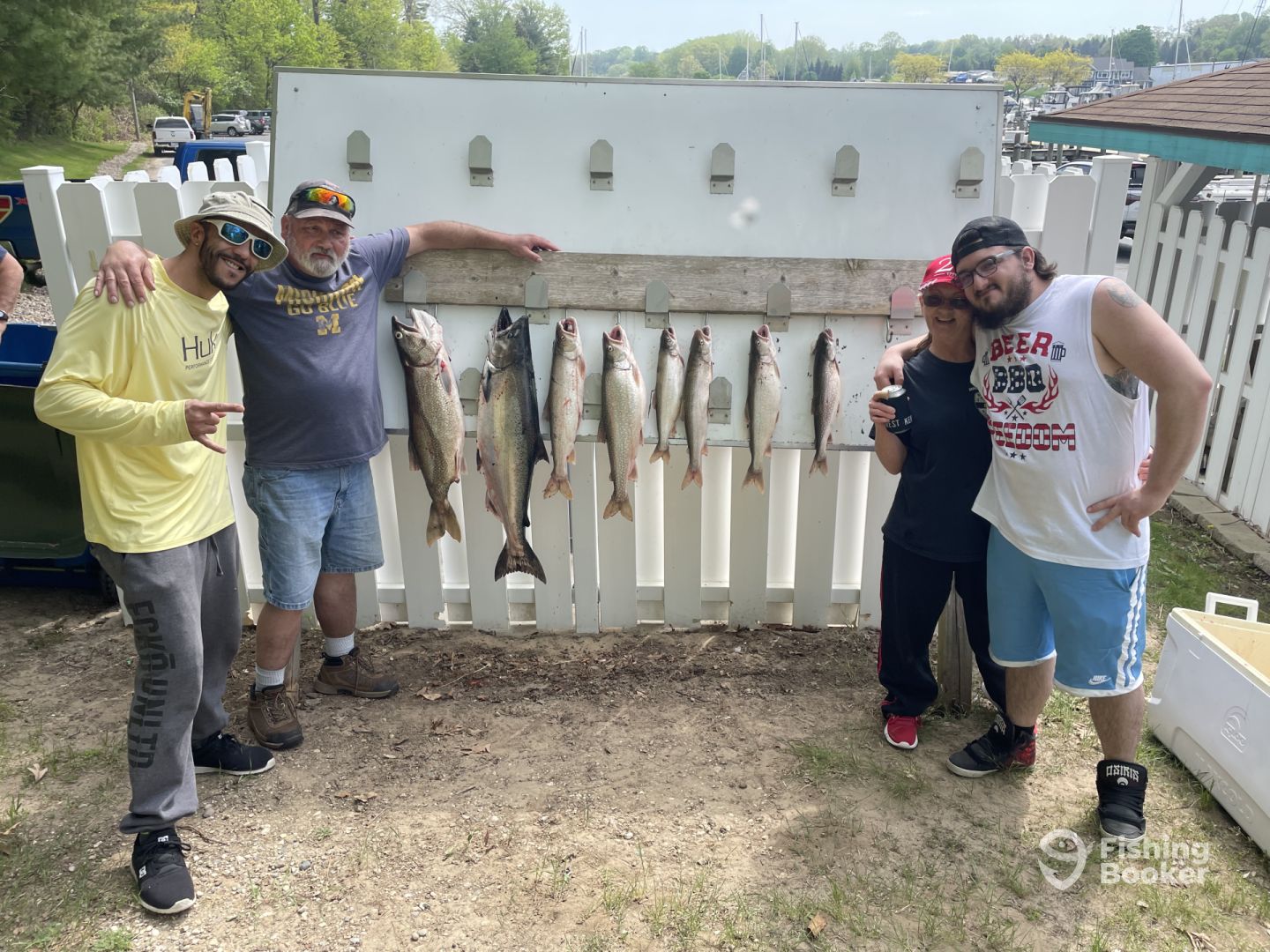 3 big fish caught while fishing in MI