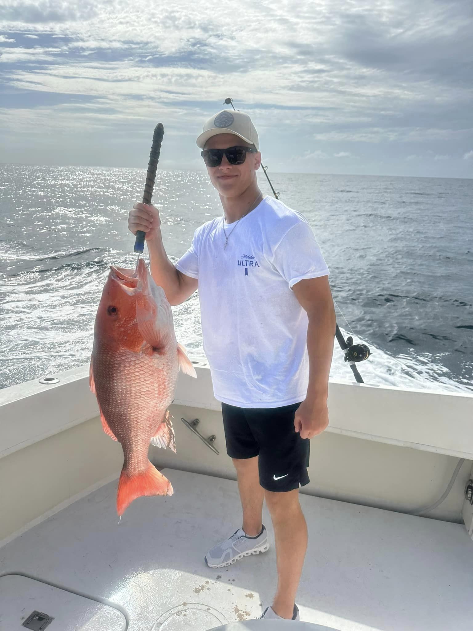 Fishing in Destin with a big 22-inch catch