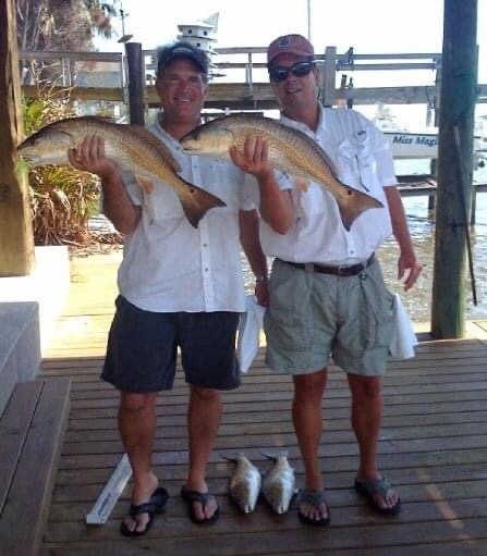 Three big fish caught in Kemah