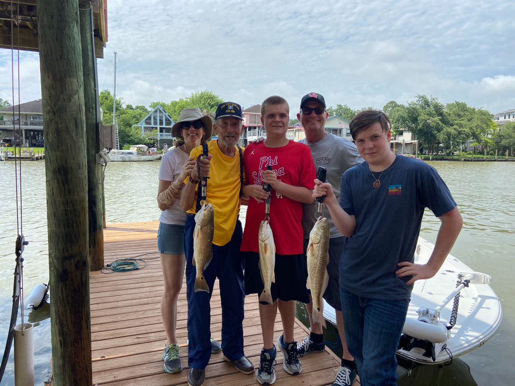 Three large fish caught in TX