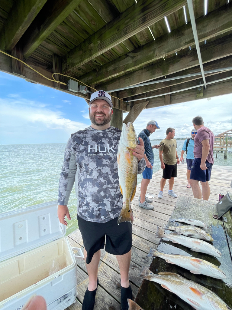 Redfish caught in Kemah