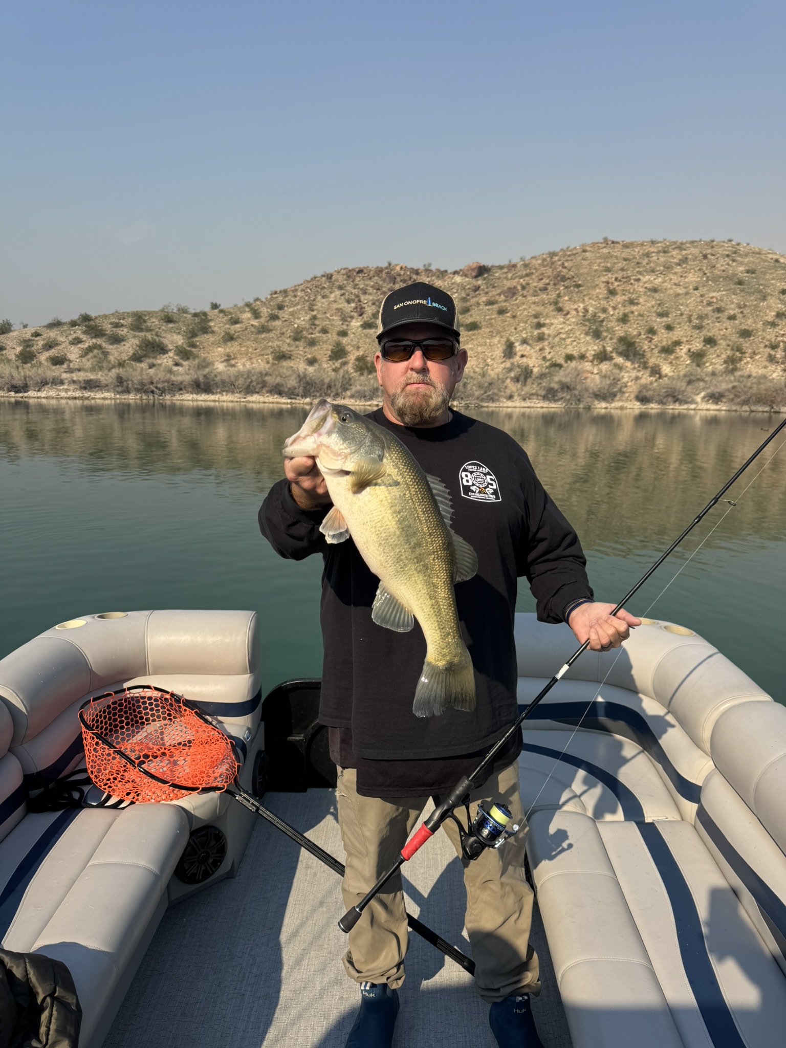 Person fishing at Lake Havasu City