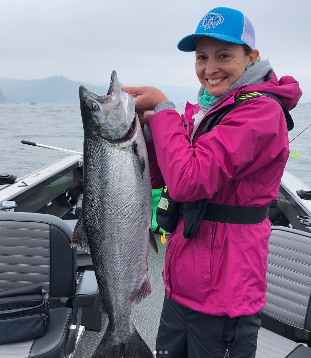Chinook Salmon caught in OR