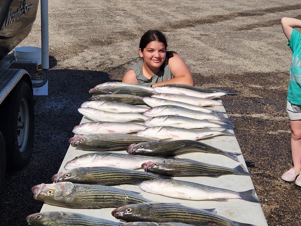 2 big fish caught while fishing in Texas