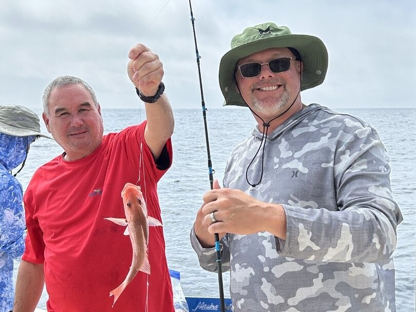 Pensacola Beach morning fishing trip on 25ft Parker boat with Captain James - Gulf Coast angling