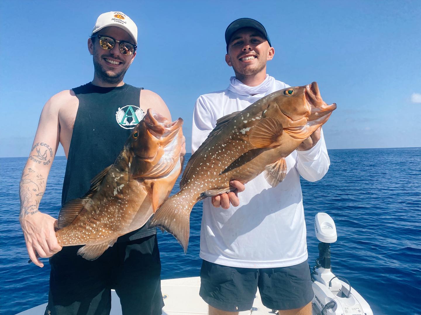 Two anglers fishing in Florida