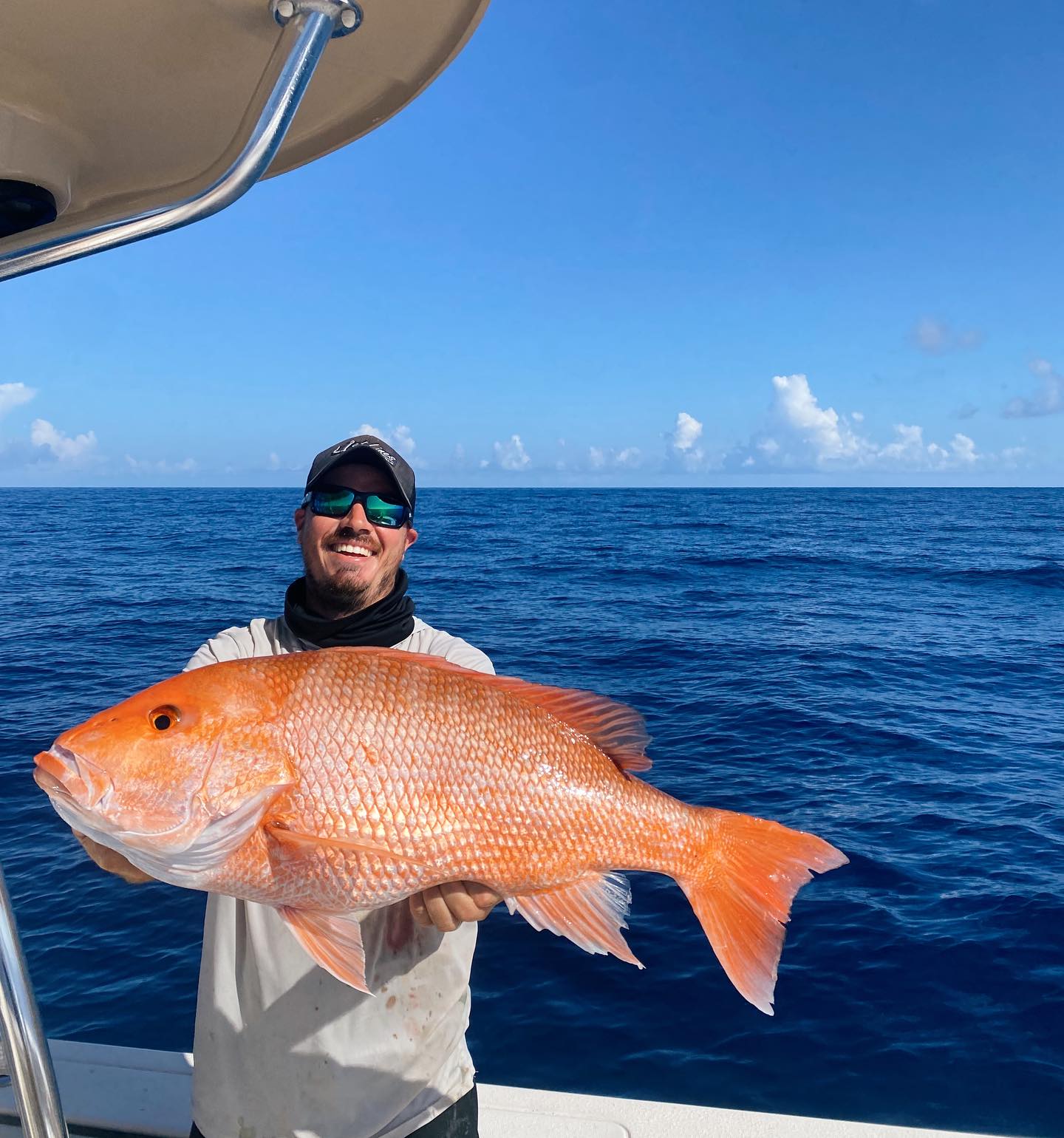 Angler fishing in sunny Florida