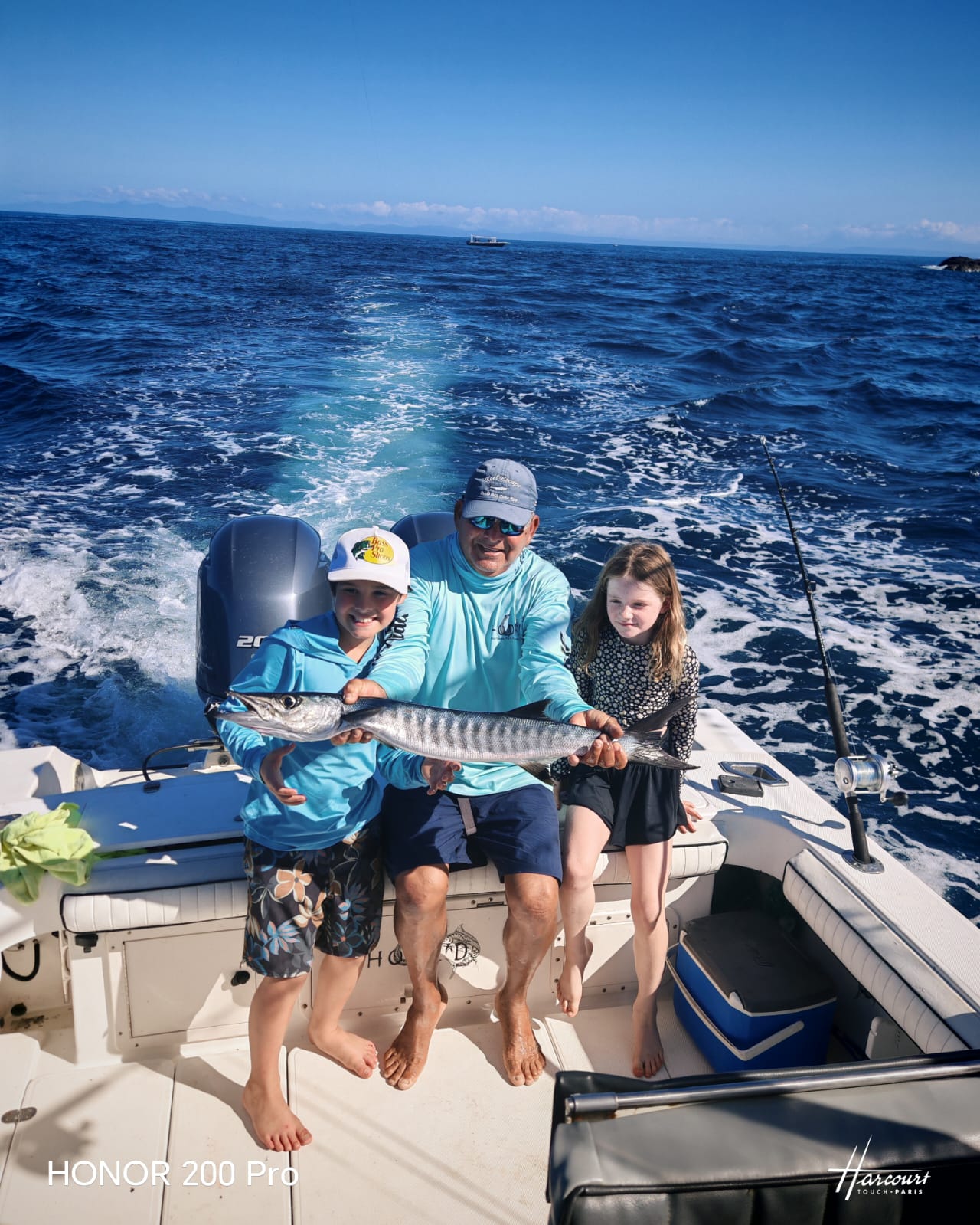 Great barracuda caught during fishing charter in Guanacaste