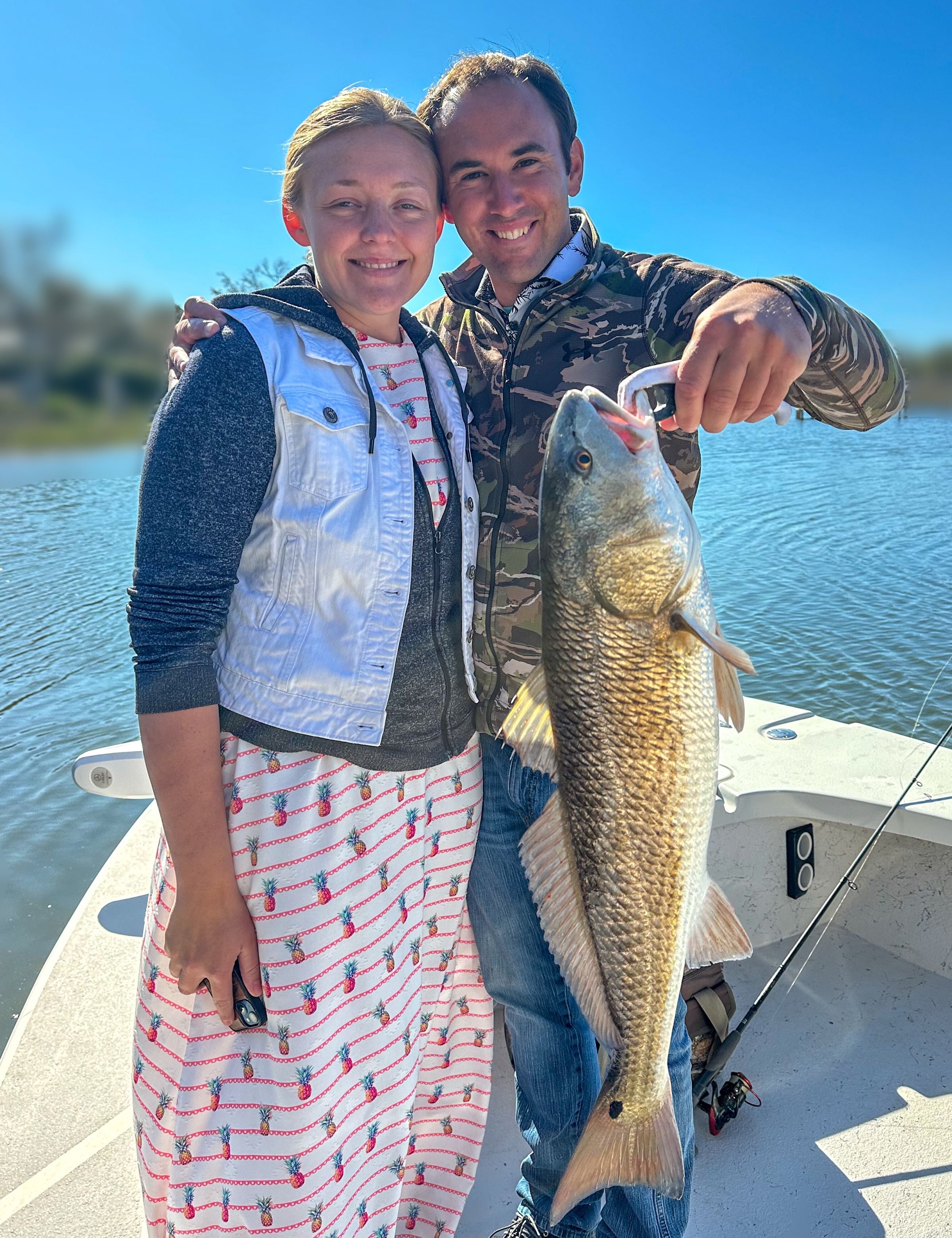Redfish fishing in FL
