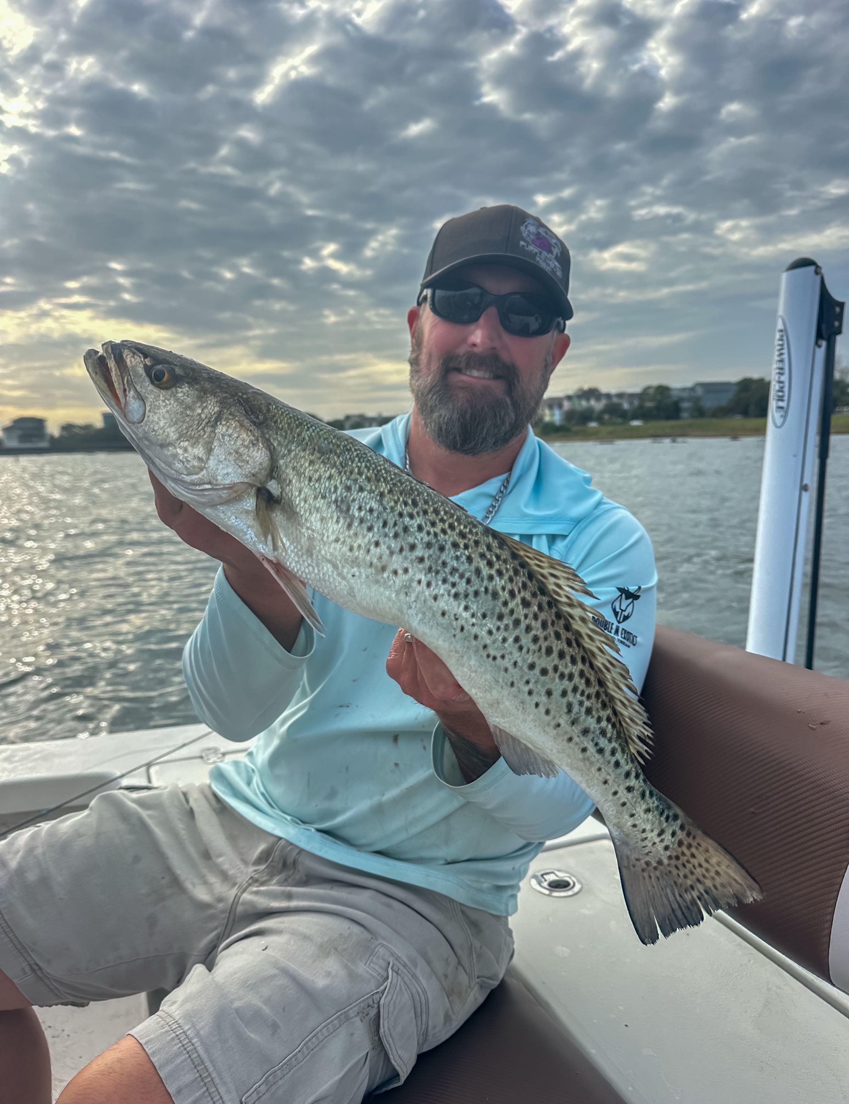 Spotted Weakfish, 25 inches, fishing in FL