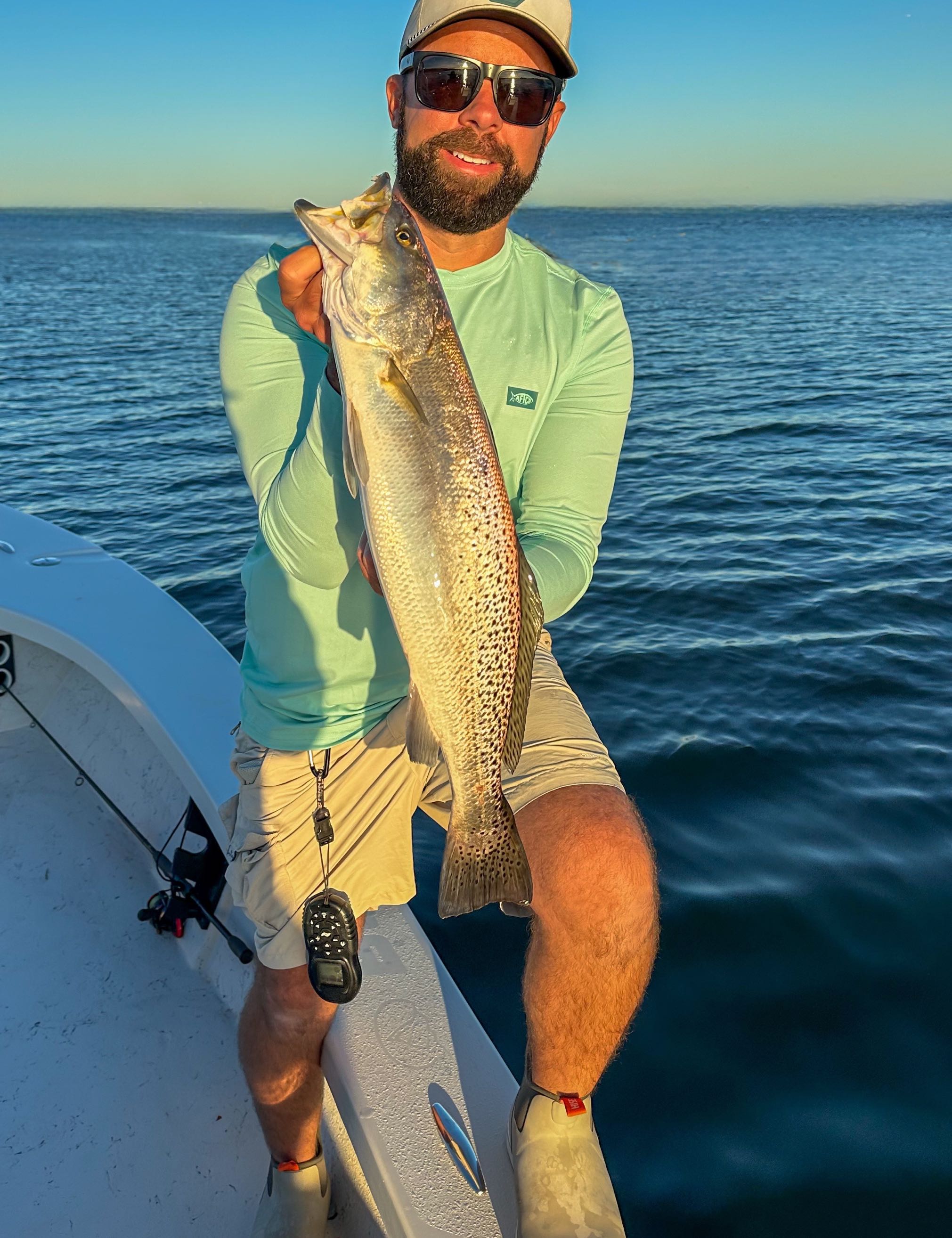 Spotted Weakfish caught in Pensacola