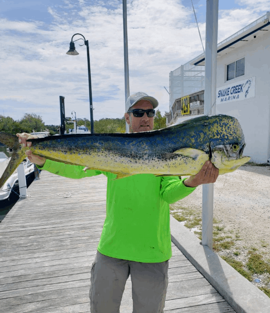 A lone angler fishes in Florida