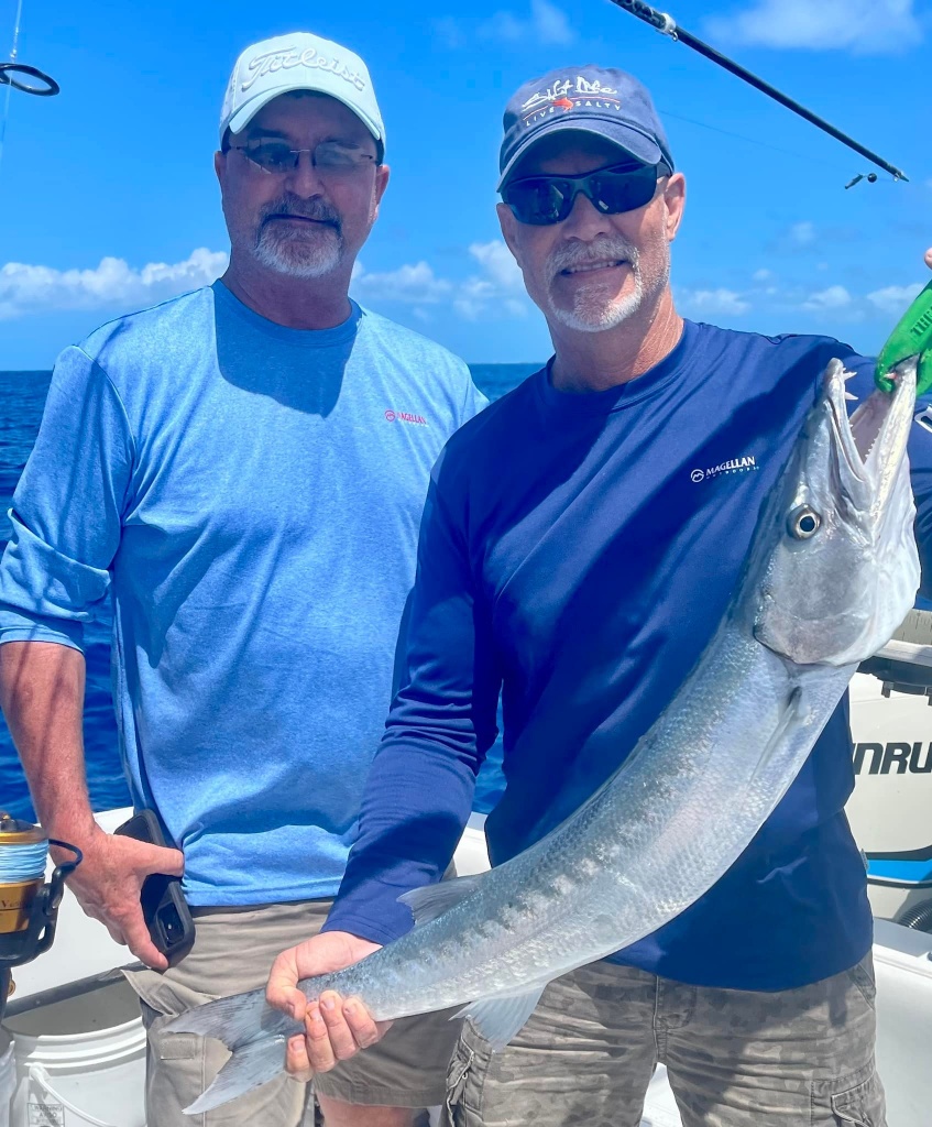 2 people fishing in Key West